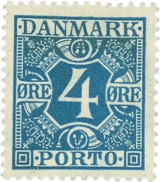 Danmark 1925 - Portomærke AFA 10 - Postfrisk
