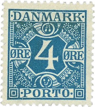 Danmark 1925 - Portomærke AFA 10 - Postfrisk