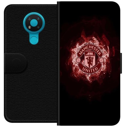 Nokia 3.4 Tegnebogsetui Manchester United fodbold klub