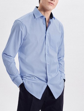 Seidensticker Business Kent Patch13 - Blue - 40