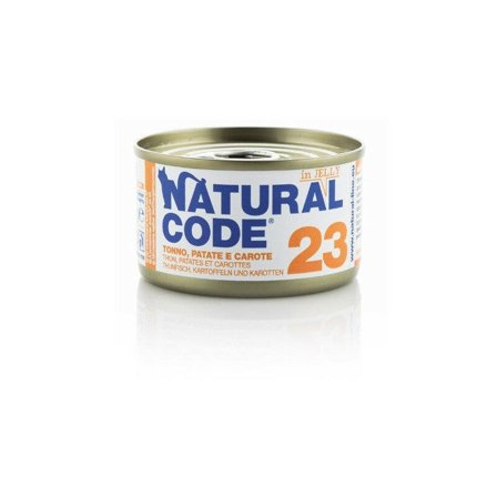 Natural Code 23 Filetti di Pollo Gatti Adulti Lattina 85g