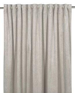 Yhdistelmänauhaverho Esther yksivärinen sametti 135x300 cm 2 kpl Sand