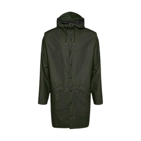 Rains Rain Jacka grön, unisex, unisex, Storlek: M