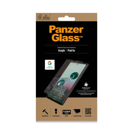 Panzer Google Pixel 6a Screen Protector PanzerGlass - High quality tempered glass screen protector