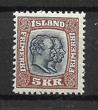 Island 1907 - AFA 62 - Postfrisk