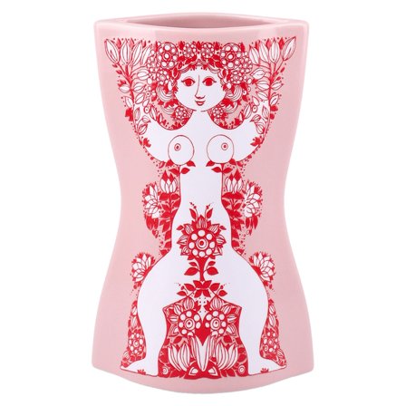 Bjørn wiinblad Nina vas 16,5 cm, rosa/röd | Inredning > Vaser & Krukor > Vas | Bagaren och Kocken
