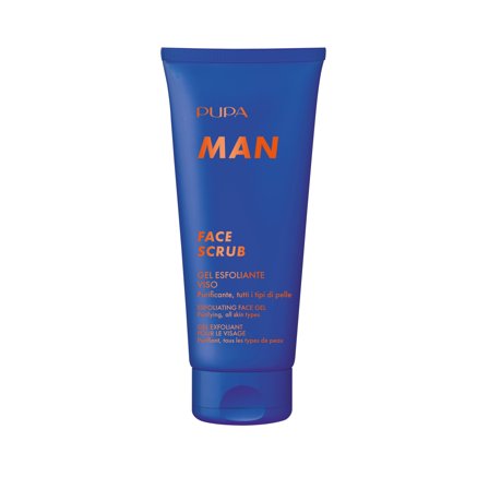 Pupa Man Face Scrub - Gel Esfoliante Viso 100ml Uomo - Esfoliante viso