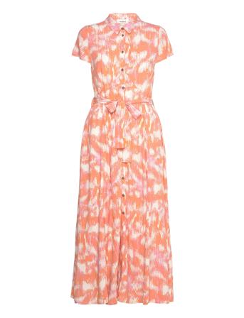 Slarjana Maxi Dress Ss Orange Soaked In Luxury
