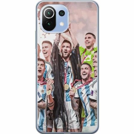 Xiaomi Mi 11 Lite Genomskinligt Skal Messi