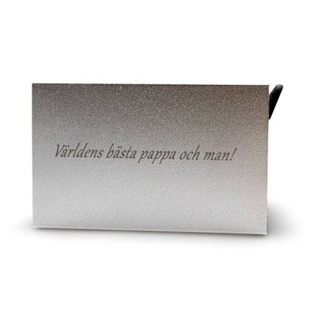 Farsdag present Korthållare - Världens Bästa Pappa och Man