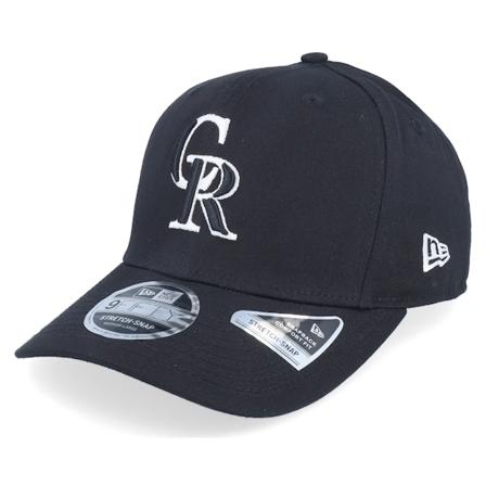 New Era - MLB Nero adjustable Cappellino - Hatstore Exclusive x Colorado Rockies Essential 9Fifty Stretch Black Adjustable @ Hatstore
