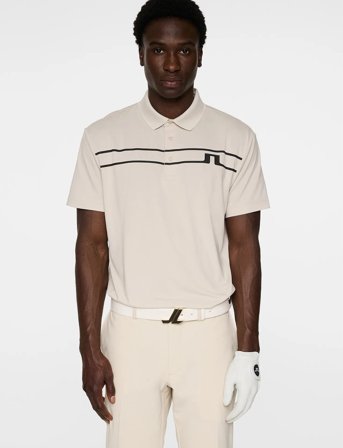 J. Lindeberg Klas Polo - Beige - XL