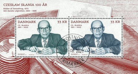 Danmark 2021 - AFA 2042 - Miniark - Stemplet