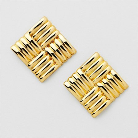Statement Square Studs