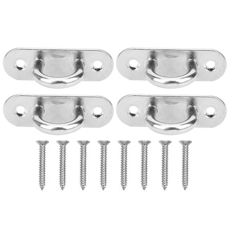 Rustfrit stål dæk robust fastgørelsesvægkrog til hængestol solsejl tilbehør