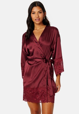 BUBBLEROOM Meline robe Wine-red Klær