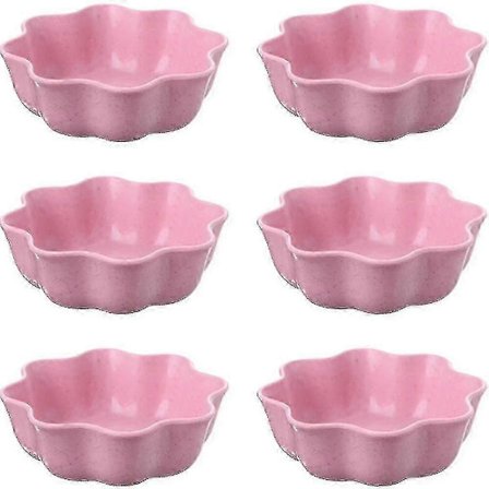 Dyppeskåle Sæt Hjerte Skål Porcelæn Soyasovs Skål Mini Side Krydderiskål Til Marmelade Blommeblomstpink Blommeblomstpink Blommeblomstpink SPE