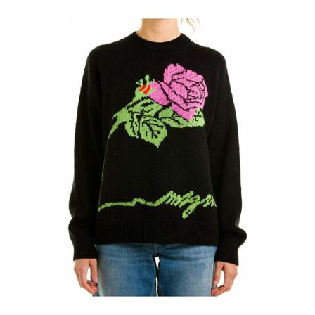 Msgm, jumper Czarny, Kobieta, Rozmiar: M