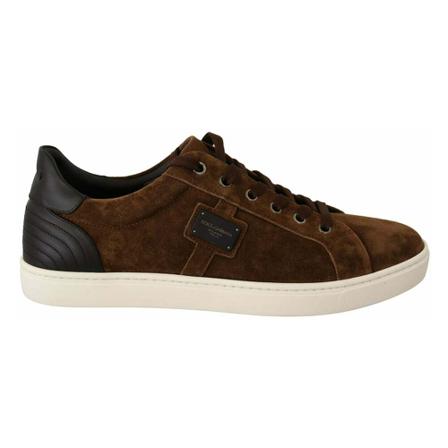 Dolce & Gabbana Sneakers , Bruin , Heren , Maat: 40 EU