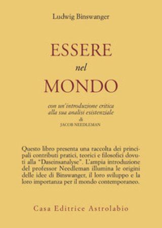 Essere nel mondo Ludwig Binswanger
