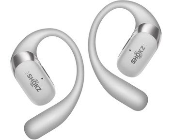 SHOKZ-OpenFit 2+ Grey-Åpne trådløse ørepropper med Dolby Audio-Head & earphones-Hodetelefoner til trening