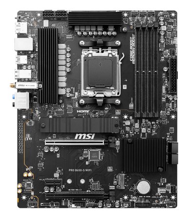 MSI PRO B650-S WIFI - hovedkort - ATX - Socket AM5 - AMD B650