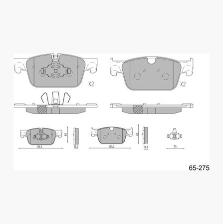 Biltema - Bremseklosser