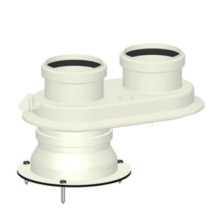 Kit sdoppiato scarico fumi ø 80/80 per caldaie a condensazione Bosch