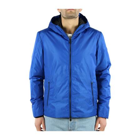 Save The Duck, Coat Blauw, Heren, Maat:M