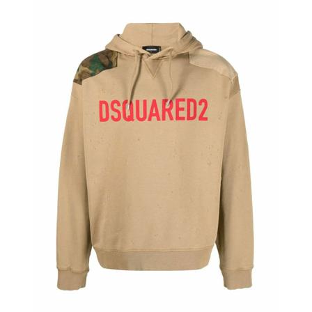 Dsquared2, Sweatshirt Beżowy, Mężczyzna, Rozmiar: S