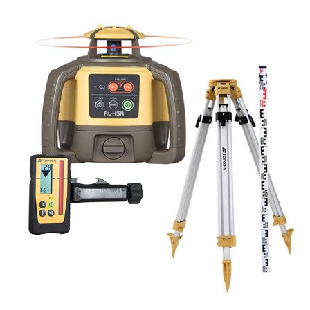 Topcon RL-H5A Rotasjonslaserpakke, Laserinstrumenter