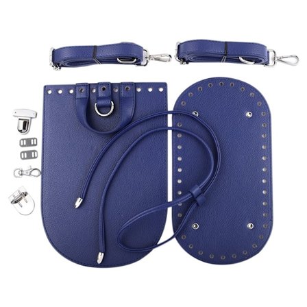 7st/ Set Gör själv Ryggsäck Tillbehör Handväska Axelrem BLÅ