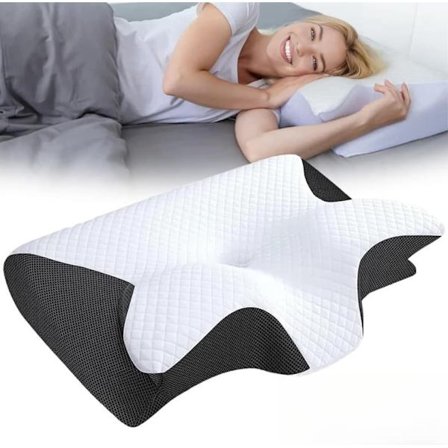 Ortopedisk Kudde / Memory Foam Kudde – Andningsbar & Lindrar Nacksmärta_TF_TF