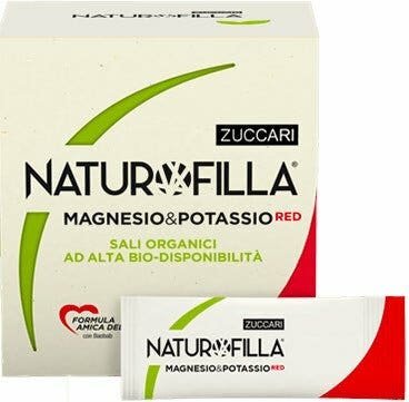 Naturofilla Magnesio E Potassio Red Gusto Sambuco E Karkadè 28