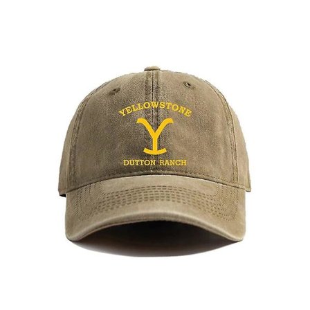 Yellowstone National Park Baseball Caps Distressed Hats Cap Men Women Retro Outdoor Summer Adjustable Yellowstone Hats Mz-294 [DB]