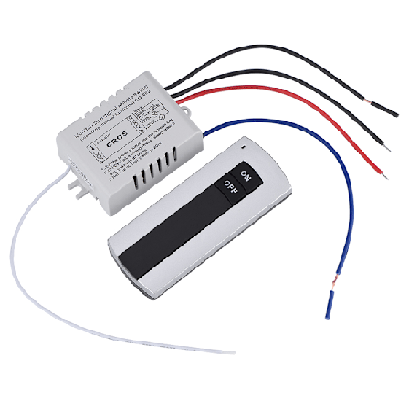 180-240V Älykäs langaton moduuli ON/OFF-kytkin Vastaanotin Kaukosäädin Lähetin 1-tie