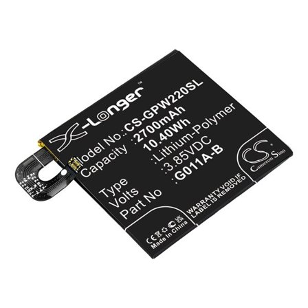 Batteri till SmartPhone, Mobil för Google Pixel 2, G011A