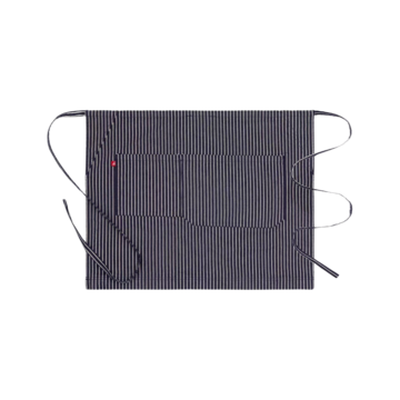 Midjeförkläde 75x56cm Segers 4061 Randig Denim