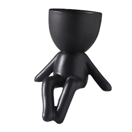 Keramisk Blomkruka Mini Blomkruka Keramisk Skrivbordsplanterare Behållare