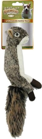 Pawise Pawise Hundleksak Stuffingless 48 cm Ekorre