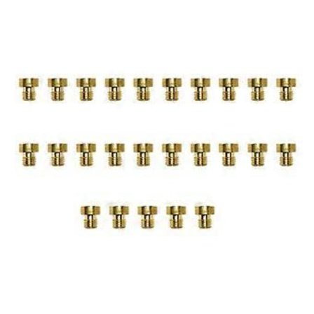 Pakke med 25 stk. Hoveddyser til Motorcykel Karburator til Dellorto Karburator Sæt Injektor Dyse 55-115 M5