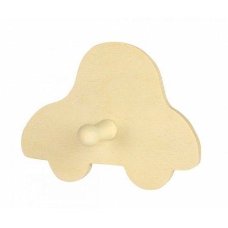 Klädhängare i trä Bil 13 x 9 x 4,2 cm