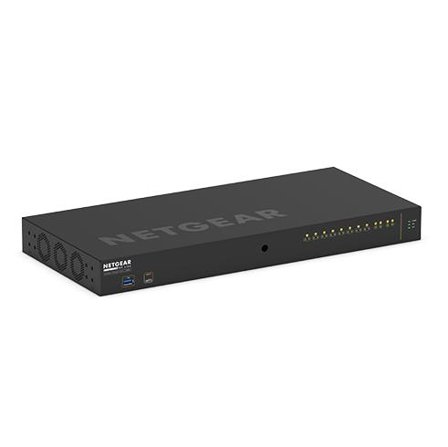 Netgear AV Line M4250-10G2F-PoE+ - switch - 12 porter - Styrt - rackmonterbar