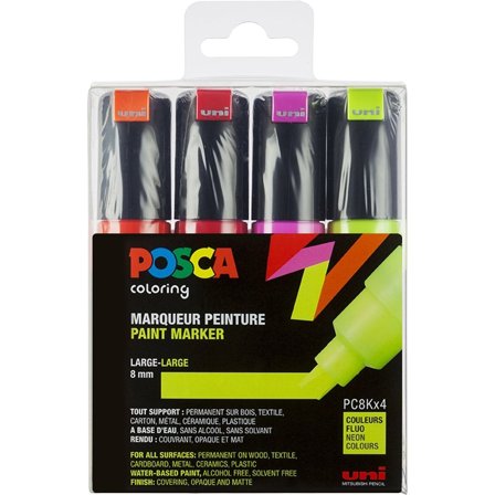 PC-8K Neon - Set of 4