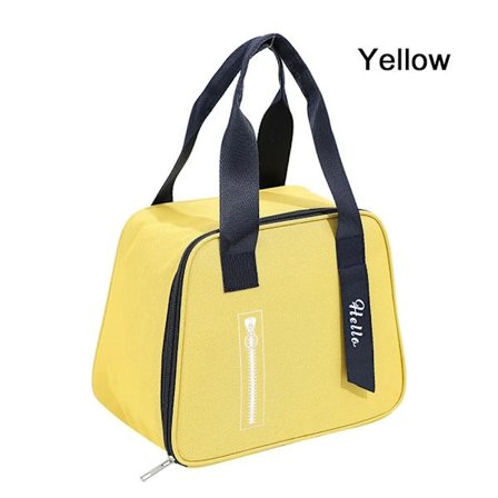 Isolerad termisk kylväska LUNCHVÄSKA GUL gul