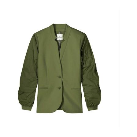 Summum Woman Blazer , Groen , Dames , Maat: S