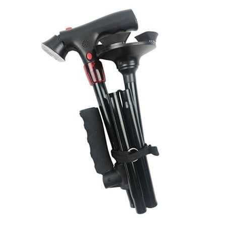 Folding Cane Elder Cane Walking Trusty Sticks