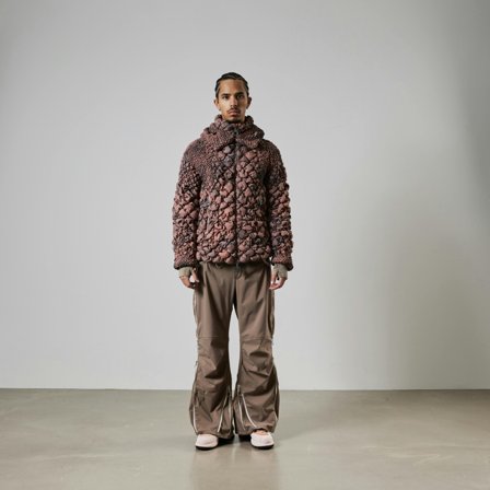 66 North men's 66°North x Charlie Constantinou Jackets & Coats - Lava Red - L/XL