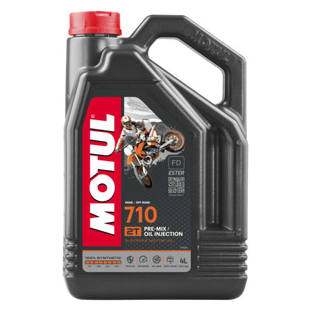 Ulei Motul 710 2T Complet Sintetic 4 L