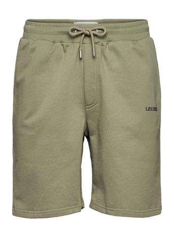 Lens Sweatshorts Shorts Sweat Shorts Grønn Les Deux